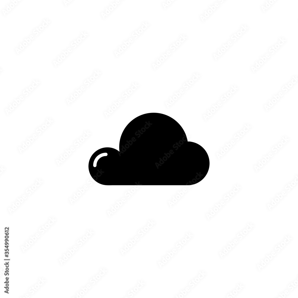 Cloud Icon Vector Design Template And Illustration Cloud Icon Vector Design Template And Illustration