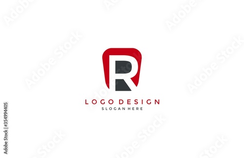 Letter R Logo Design Inside Modern Abstract Shape Free Download Letter R Logo Design Inside Modern Abstract Shape - GFXLoad