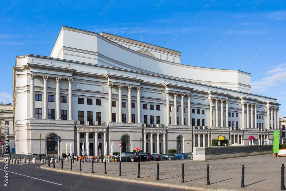 National Theatre in Warsaw, Poland