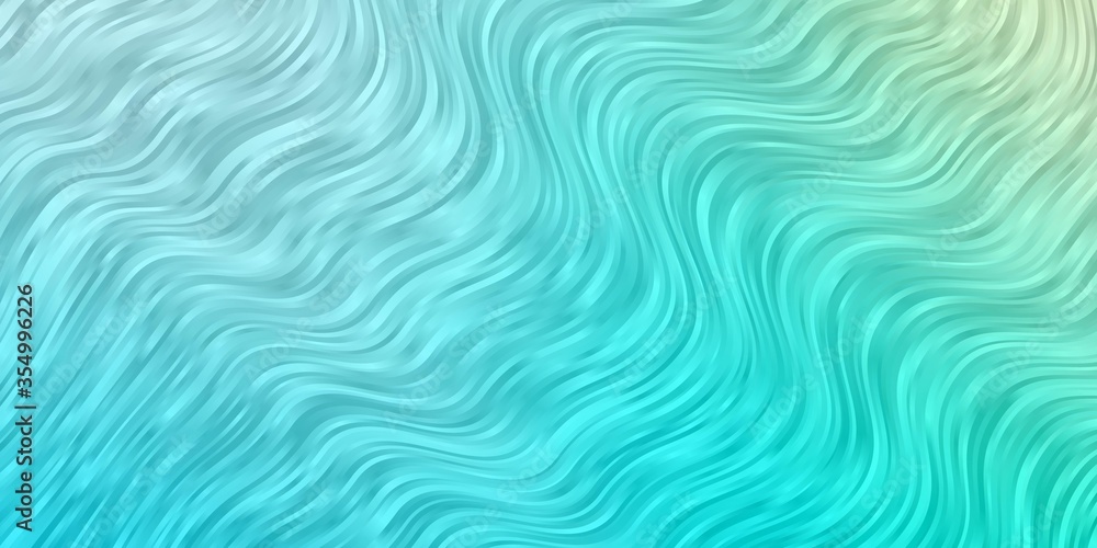 Light Blue, Green vector background with bent lines. Abstract illustration with bandy gradient lines. Best design for your ad, poster, banner. Light Blue, Green vector background with bent lines. Abstract illustration with bandy gradient lines. Best design for your ad, poster, banner.