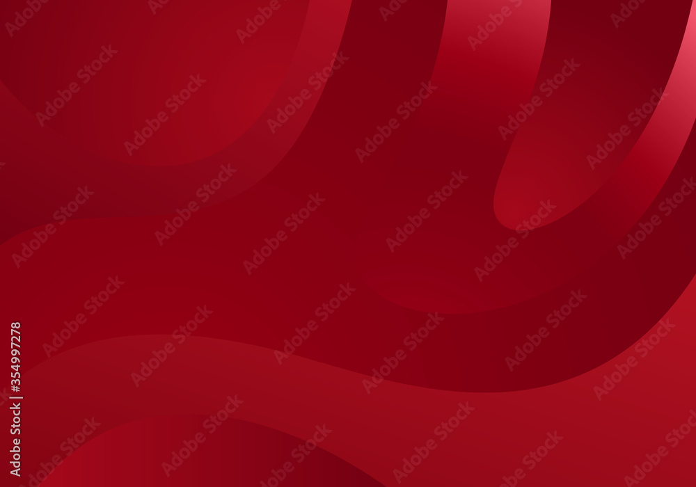 Red Minimalist Background with Waves. Vector Ruby Pattern Red Minimalist Background with Waves. Vector Ruby Pattern