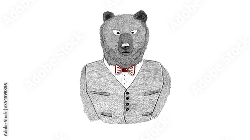 Brown Bear Vector