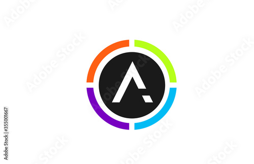 A colored alphabet letter logo icon design for company and business Free Download A colored alphabet letter logo icon design for company and business - GFXLoad
