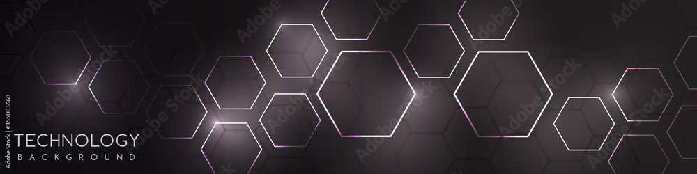 Hi-tech background template. The concept of chemical engineering, genetic research, innovative technology. Hexagonal background. Hi-tech background template. The concept of chemical engineering, genetic research, innovative technology. Hexagonal background.