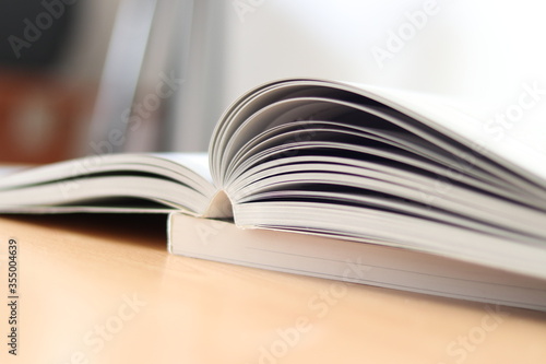 Canvas Print Books, Thick heavy books with white paper and hard cover, good binding, perfect