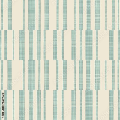 Abstract striped geometric seamless pattern on texture background in retro colors. Vector illustration