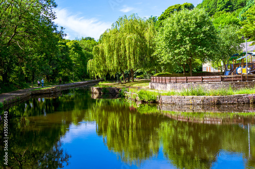 Canal in Halifax West Yorkshire