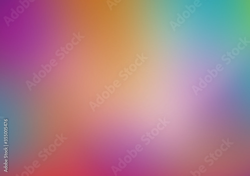 Blurred light colorful gradient and free space for text