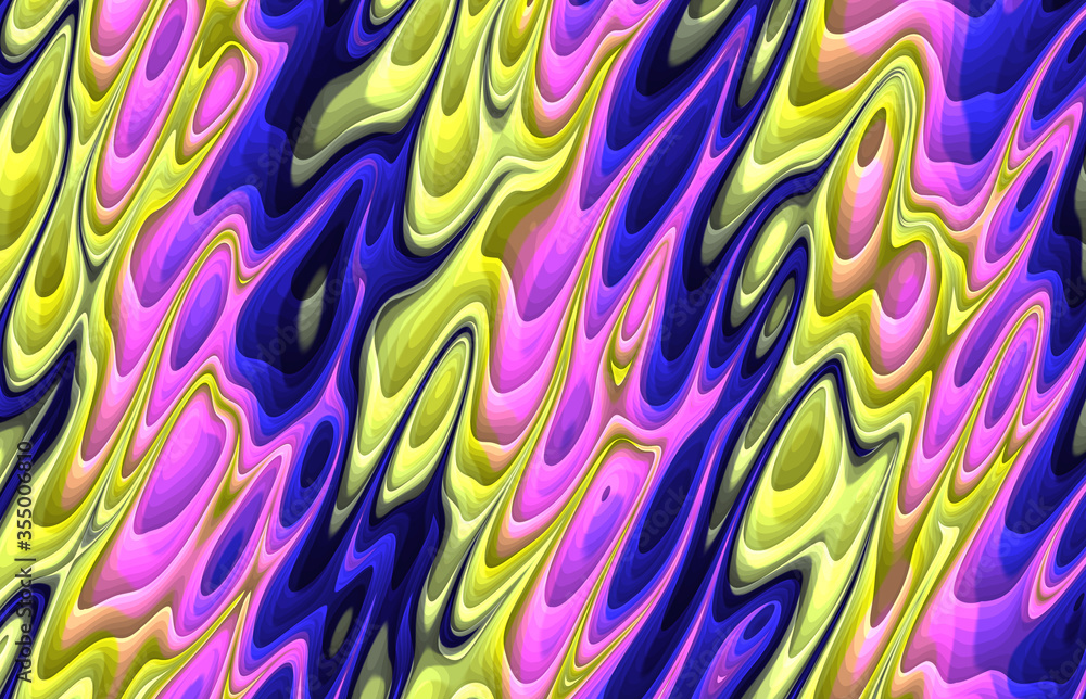 colorful abstract trippy wavy psychodelic pattern