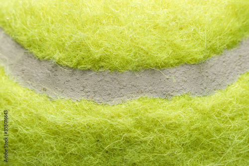 Stampa su tela Standard tennis ball, texture close up