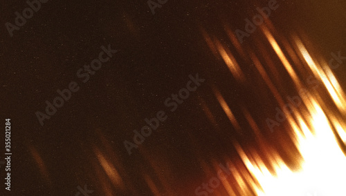 Canvas Print sepia fire burn retro vintage light leak photography overlay abstract blur grung