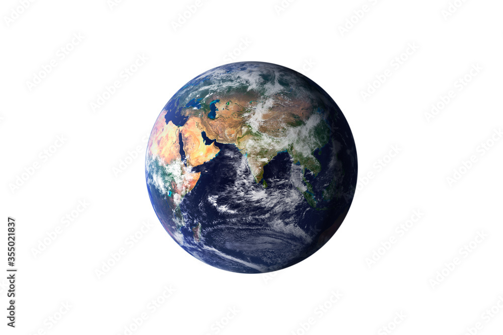 Planet Earth in the Starry Sky of Solar System in Space. This image elements furnished by NASA. Planet Earth in the Starry Sky of Solar System in Space. This image elements furnished by NASA.