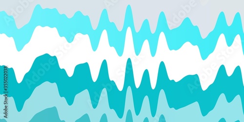 Light BLUE vector template with lines. Colorful illustration, which consists of curves. Smart design for your promotions.