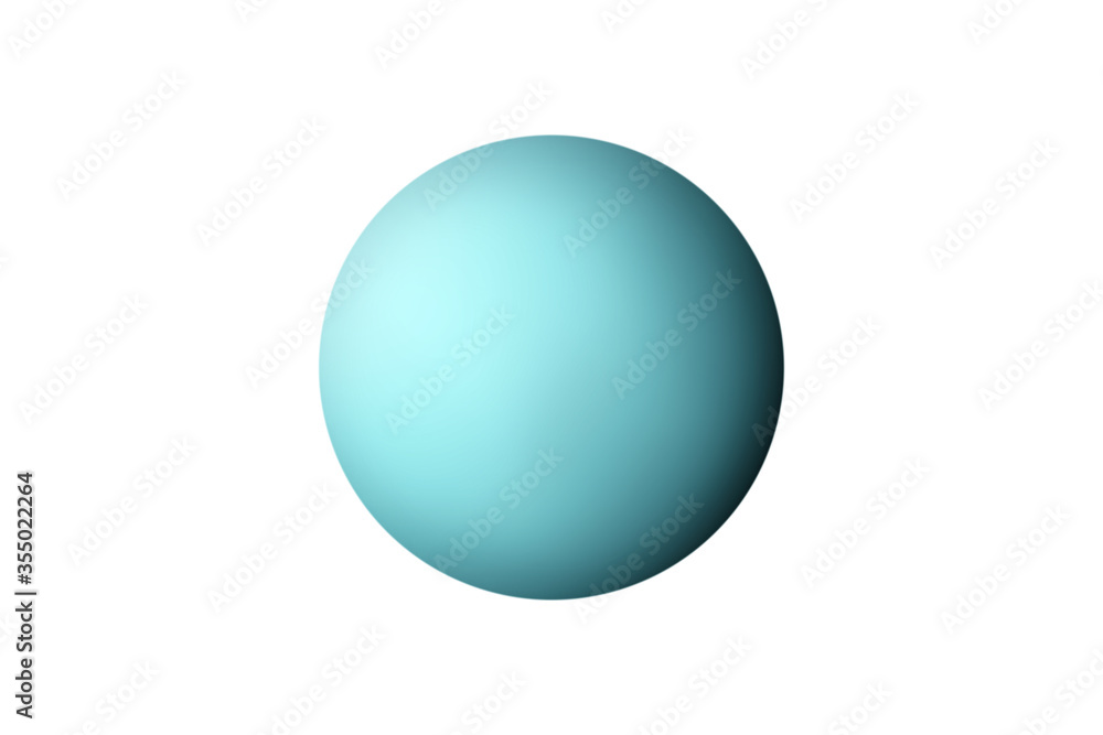Planet Uranus in the Starry Sky of Solar System in Space. This image elements furnished by NASA. Planet Uranus in the Starry Sky of Solar System in Space. This image elements furnished by NASA.