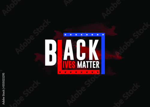 Stop racism. Black matter is alive. African American arm gesture. Anti-discrimination, racism poster, political tolerance admission banner help fight effectively. Vetor people equality united template