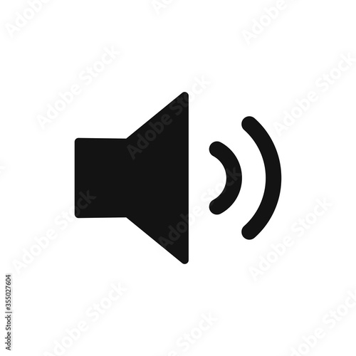 Wallpaper Mural Sound icon vector. Speaker sign Torontodigital.ca