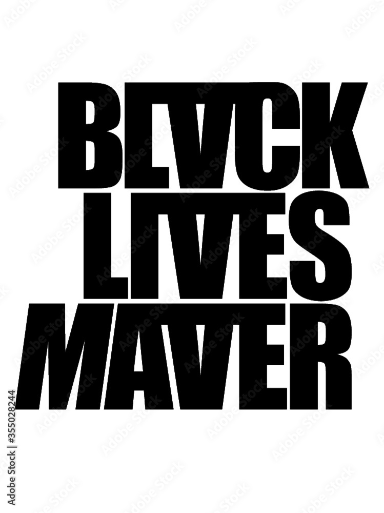 Bewegung Black Lives Matter  Gerechtigkeit Kampf