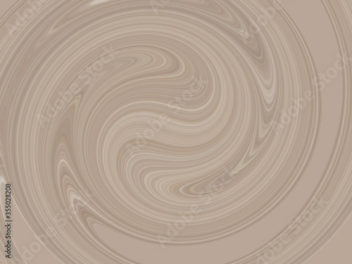 Rotating liquid coffee and chocolate cream background texture  abstract swirl