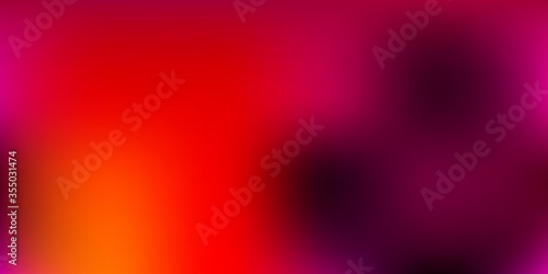 Light Pink, Yellow vector blur pattern.