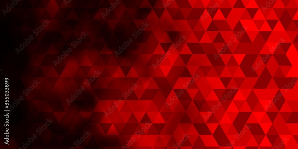 Dark Red vector backdrop with lines, triangles. Dark Red vector backdrop with lines, triangles.