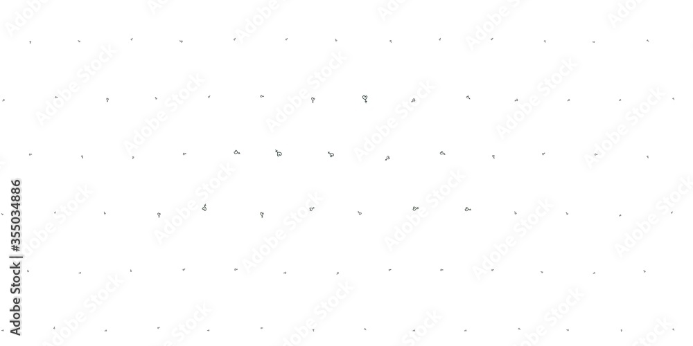 Light Green vector texture with women's rights symbols. Light Green vector texture with women's rights symbols.