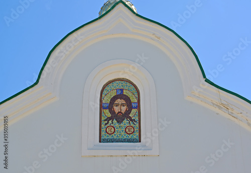 The supreme icon of the church of the Iverskaya Icon of the Mother of God. Rybinsk, Yaroslavl region photo