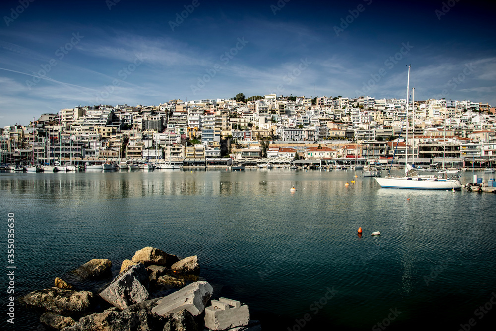 port in Athens 