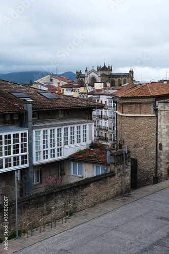 City landscape. Vitoria-Gasteiz, Spain