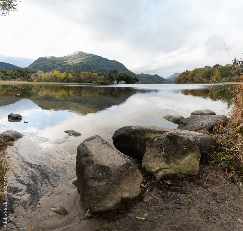 Fototapeta premium Muckross lake in Killarney National park Southern Ireland