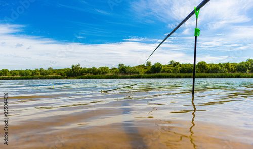 fishing on the lake