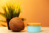 Coconut based cosmetics for facial skin care