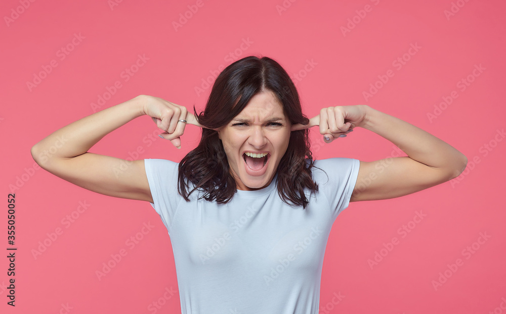 beautiful girl shows various emotions. Talented portrays the inner state and mood. The concept of advertising with free space for text beautiful girl shows various emotions. Talented portrays the inner state and mood. The concept of advertising with free space for text