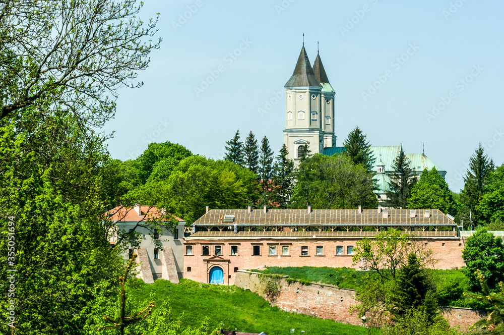 Church of St. Nicholas of the Benedictine Abbey (16 ctntury) in the city of Jaroslaw in Poland