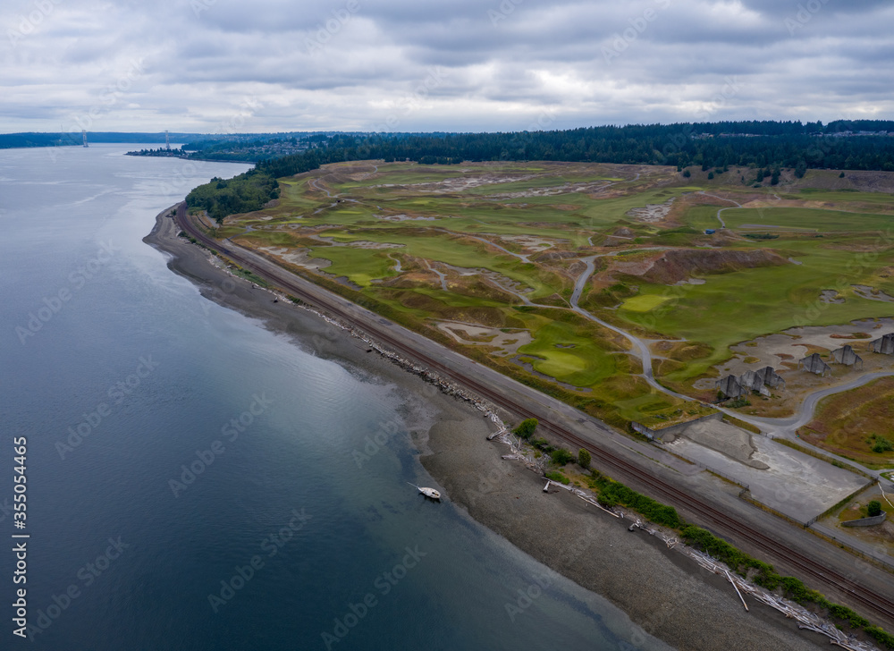 Chambers Bay Aerial