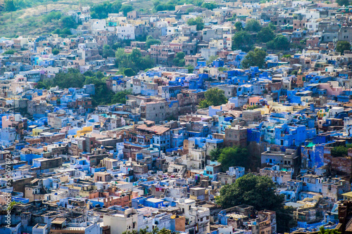 Blue city of Jodhpur © Kandarp