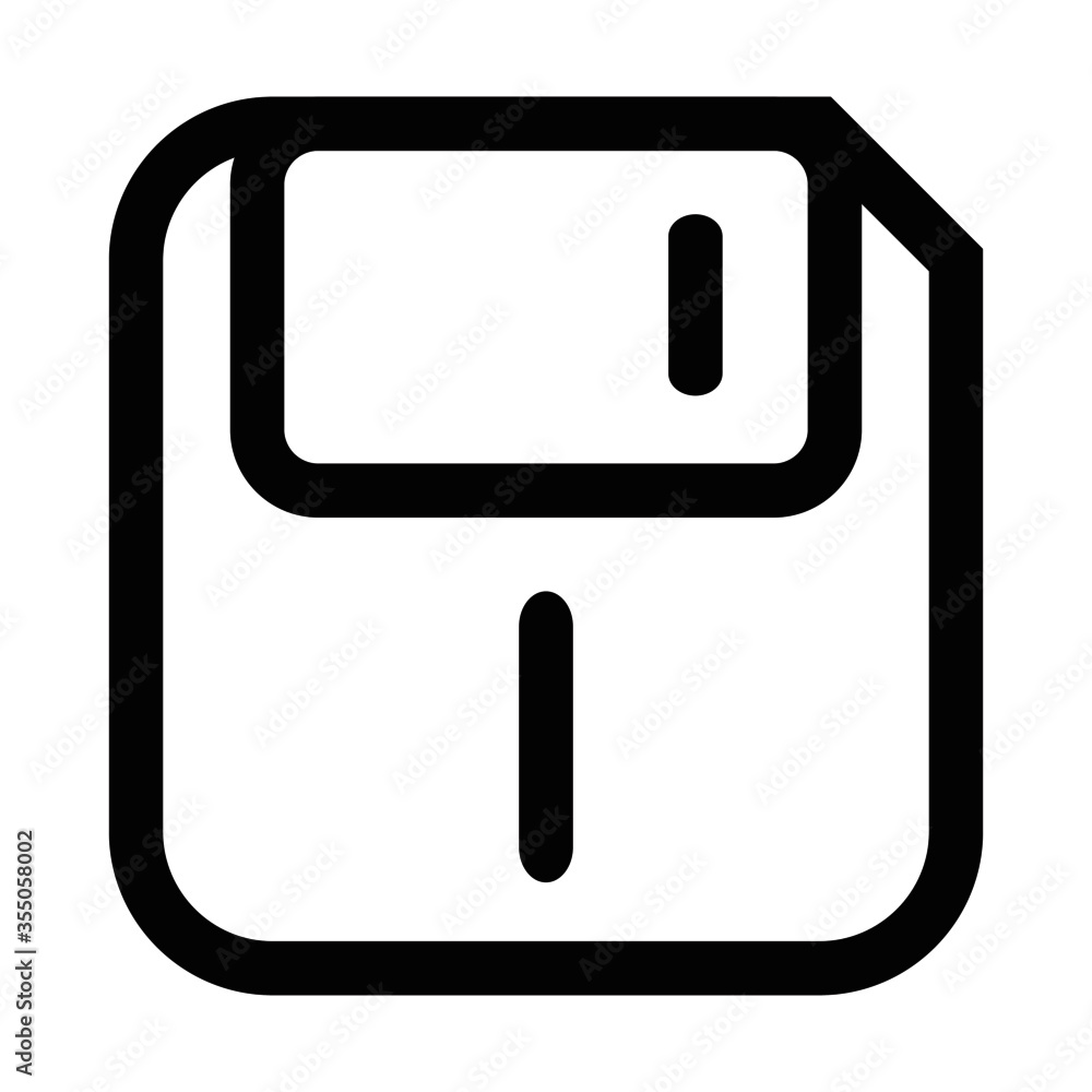 Disc and floppy disc for saving data icon Disc and floppy disc for saving data icon