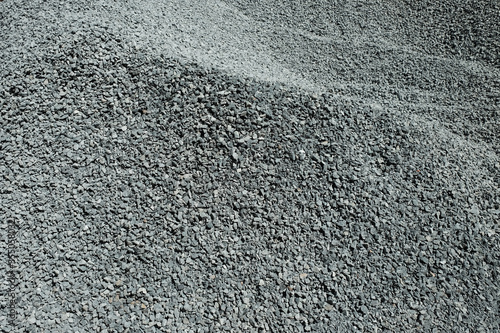 A pile of gravel. Gravel texture or gravel background