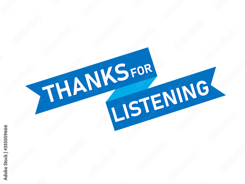 Thank You For Listening Pictures For Powerpoint Presentation