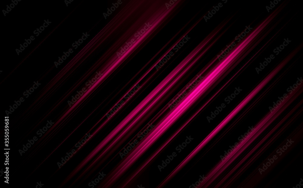 Fototapeta premium Background abstract pink and black dark are light with the gradient is the Surface with templates metal texture soft lines tech design pattern graphic diagonal neon background.