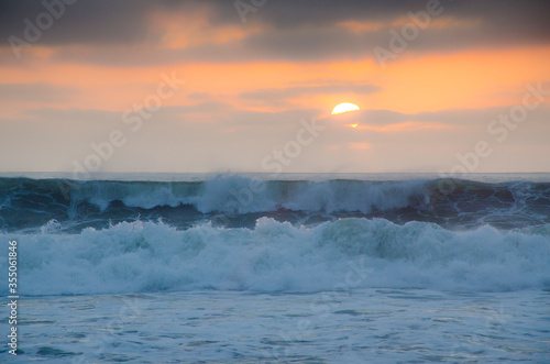 Rockaway Beach Sunset, Pacifica, California, USA