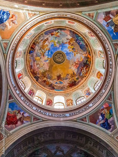 dome of the basilica of st mary