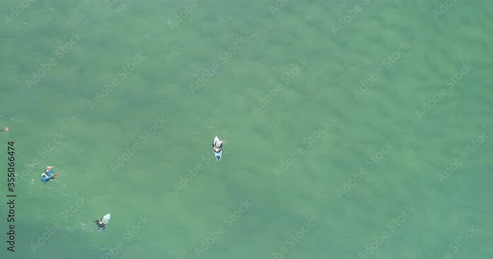 Surfistas esperando la ola perfecta