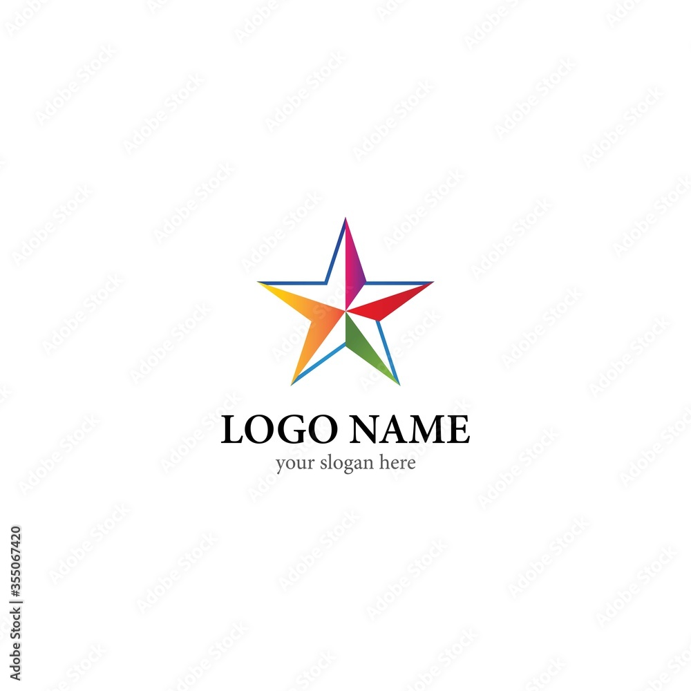 Star logo vector icon design Star logo vector icon design
