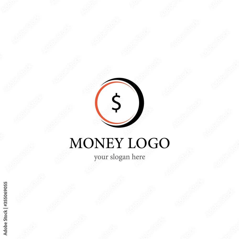 Money logo template vector illustration Money logo template vector illustration