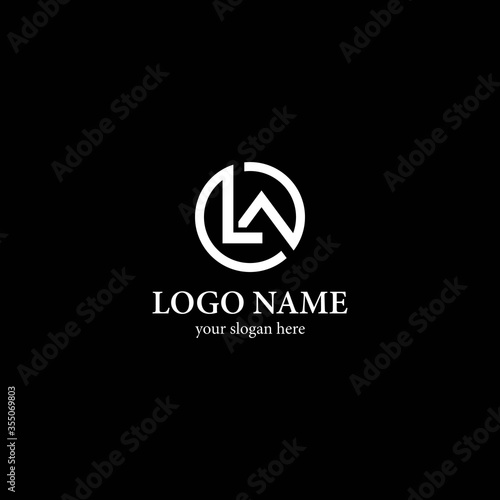 Free Download LA Letter logo business template vector icon - GFXLoad
