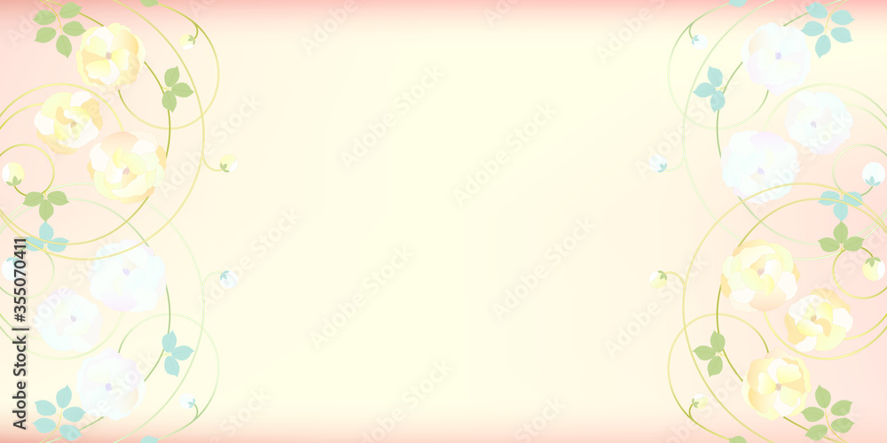 
豪華な花の背景