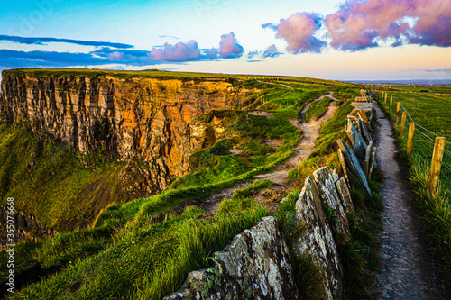 Vászonkép Cliffs of Moher, Ireland