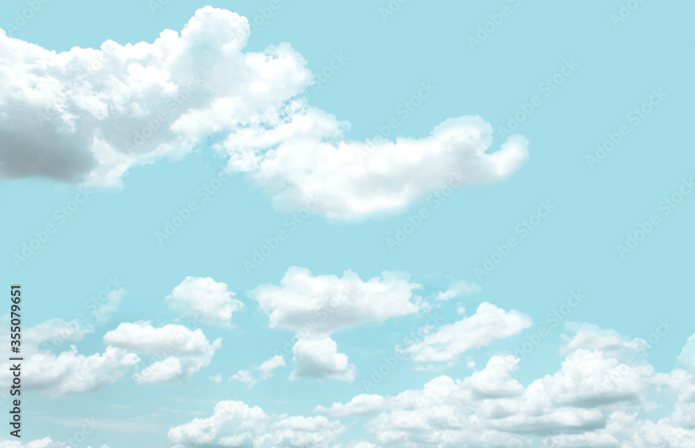 Beautiful panoramic landscape with the blue cloudy Beautiful panoramic landscape with the blue cloudy