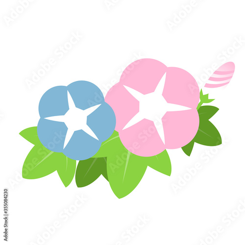 	アサガオ　イラスト