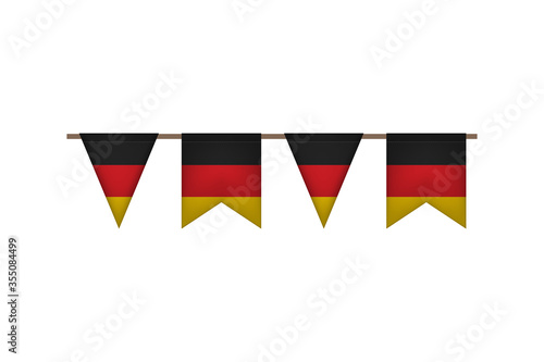 Germany flag garland.